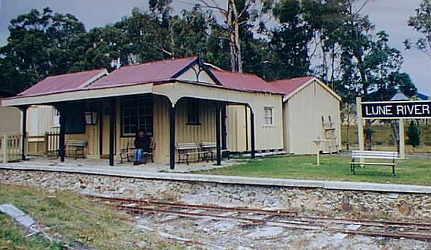 Me at Lune River station